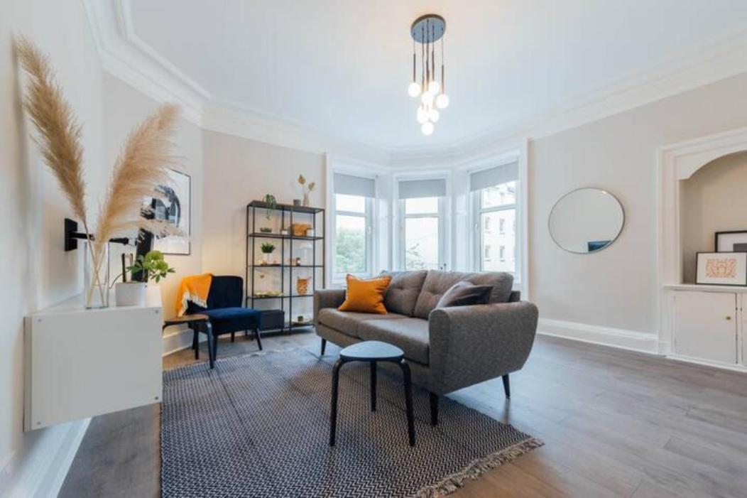 Stylish Stirling Apartment - Free Parking Buitenkant foto